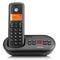 Motorola E211 DECT-Telefon mit AB (12 Min.), Anrufüberwachung, Nicht-Stören-Taste – Schwarz
