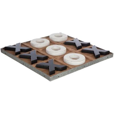 Atmosphera - Tic-Tac-Toe-Spiel - Holz 35 × 35 cm créateur d'intérieur Image