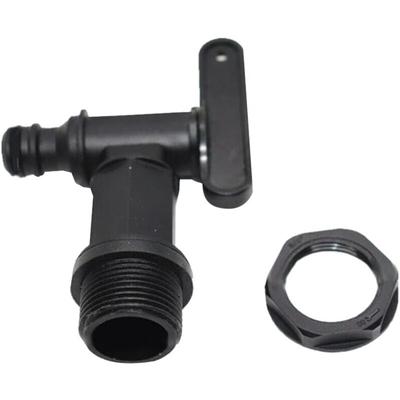 Toolive - 1000l Kunststoff-Tankhahn, IBC-Wasseraufbewahrungsbox-Adapter, Image