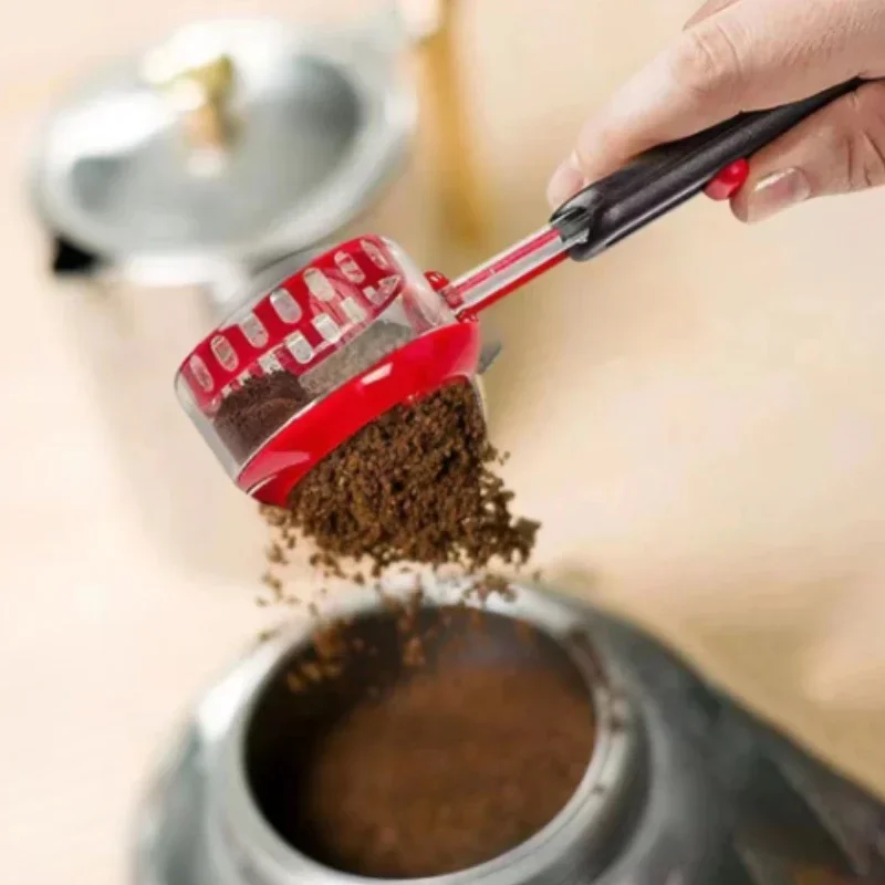 1pc Coffee measuring spoons Adjustable capacity Graduated measuring spoons Powder measuring spoons Image
