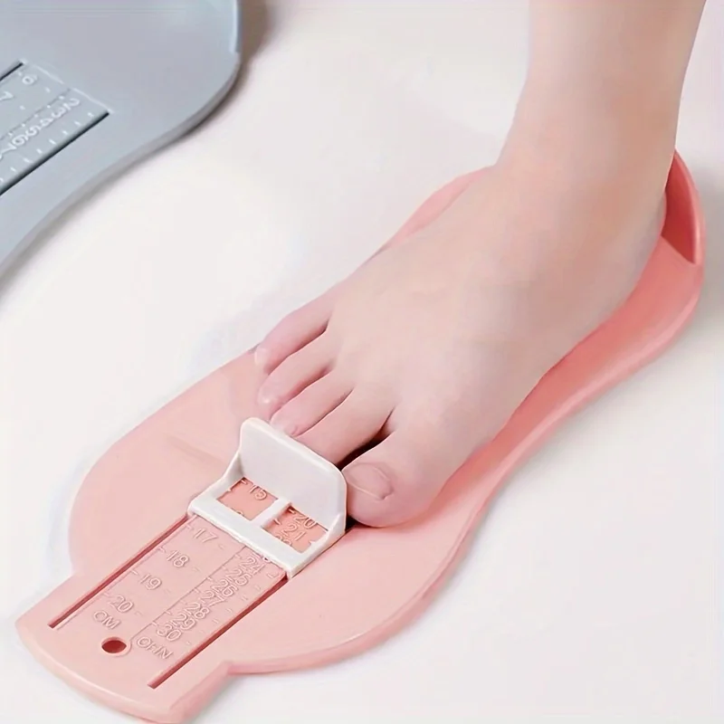 Baby Kind Fußlänge Messlineal mit Skala Kinderschuh Kauf Messgerät für Kleinkind Säugling Fußgröße Messgerät Werkzeug Image