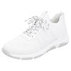 Slip-On Sneaker REMONTE, Damen, Gr. 45, weiß, Textil, Lederimitat, unifarben, sportlich, Schuhe, Freizeitschuh, Halbschuh, Slipper, Schlupfschuh mit Anziehlaschen