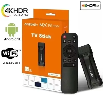 Wholesale MX10 TV Stick RK3228A HDR IPTV 4K Smart TV Dongle Dual Wifi 1GB 8GB 4 Core 64bit Android TV Box With Remote Control