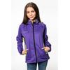 Softshelljacke DEPROC ACTIVE "Downton Peak WOMEN", Damen, Gr. 50 (XL), rot, 96% Polyester; 4% Elastan, sportlich, Langarm mit verstellbarem Klettverschluss, Jacken, auch in Großen Größen erhältlich