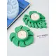 DIY Hollowout Leaf Candle Holder Silicone Mold 3D Leaves Candle Base Gypsum Mould Resin Candlestick Ornament Molds Home Decor