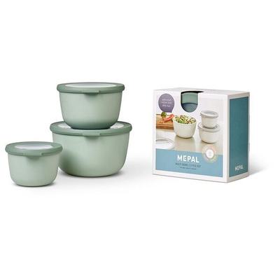 MEPAL Frischhaltedosen-Set »Cirqula hoch« 3 Stück grün, 11.5 cm Image