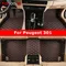 YOGOOGE tapis de sol de voiture personnalisés pour Peugeot 301 tapis Auto pied Coche accessoire