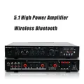 5.1 Ricevitore amplificatore audio stereo Bluetooth 6 canali Home Theater Componenti del sistema audio stereo Amplificatore domestico Radio FM