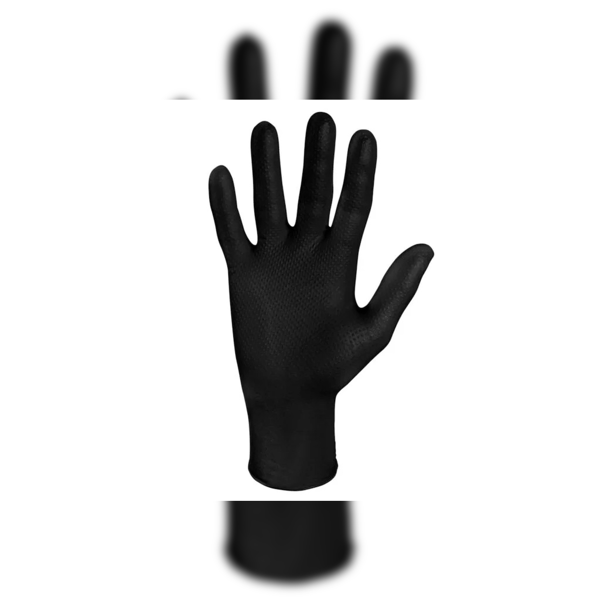 Meditrade Einmalhandschuhe StellarGrip Black - 500 Nitrilhandschuhe - puderfrei - Gr. XXL Image