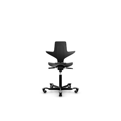 HAG . Capisco 8010, schwarz/schwarz Xtreme Image