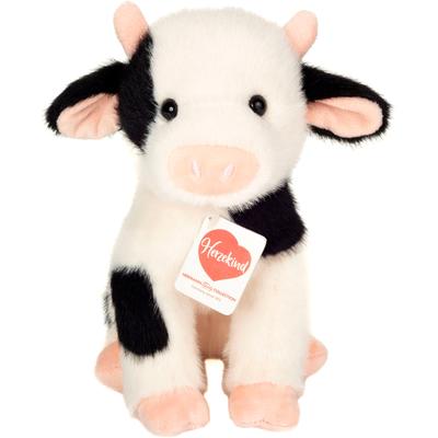 Kuscheltier TEDDY HERMANN "Kuh Smilla 25 cm", schwarz (schwarz, weiß), Plüschfiguren, KinderB:15cm H:10cm L:25cm, B:15cm H:10cm L:25cm Image