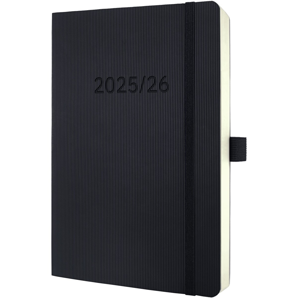 Sigel Wochenkalender Conceptum ca. A5 18 Monate Softcover schwarz 2025/2026. Image