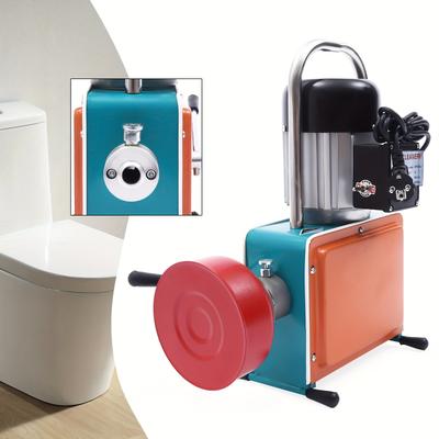 TEMU Blingblings 1000 W Electric Pipe Cleaning Machine, Pipe Cleaning 16 M Long Spring For 20 M Cleaning Length For Dredging Waste Water Pipes Indoors, Toilet Ducts, Sewers Image