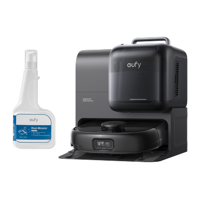 eufy Robot Vacuum Omni E28 + Floor Cleaner Black