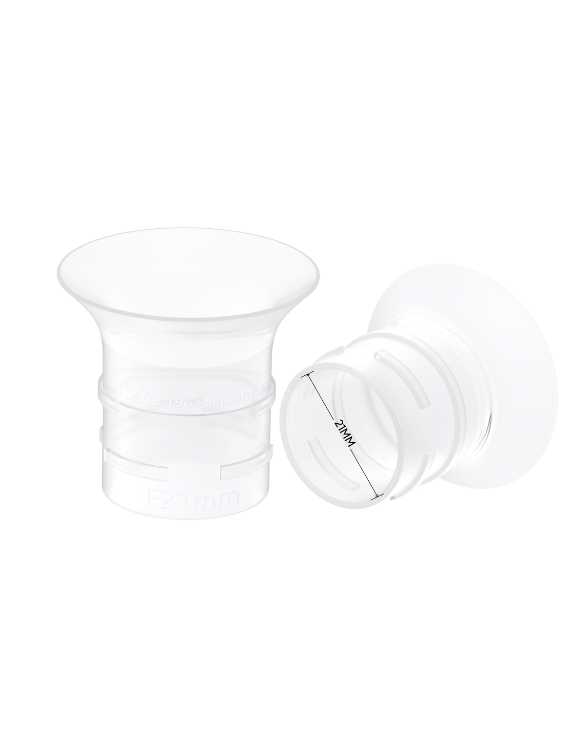 eufy 21 mm Sizing Insert (2-Pack) for Wearable Breast Pump E10/E20/S1/S1 Pro E10/E20/S1/S1 Pro Original 21mm Sizing Insert (2-Pack)