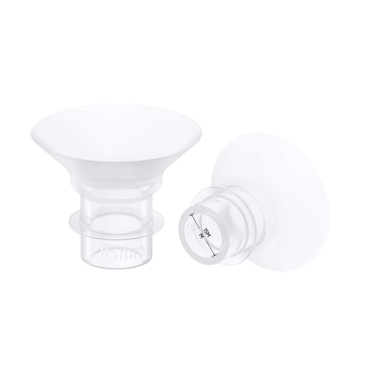 eufy Breast Pump E10/E20/S1/S1 Pro Sizing Insert 15mm*2 E10/E20/S1/S1 Pro Sizing Insert 15mm*2