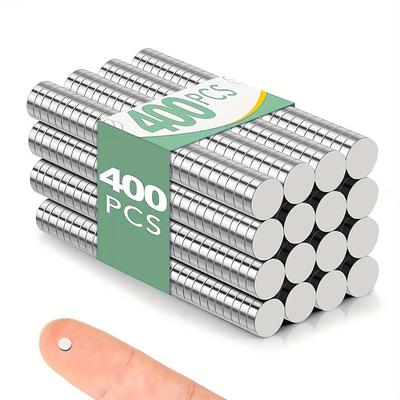 TEMU 400 Neodymium Magnets, 4 X 1mm Whiteboard Magnets, Disc Fridge Magnets, Office Magnets, Fridge Magnets Decor, Home Decor Image