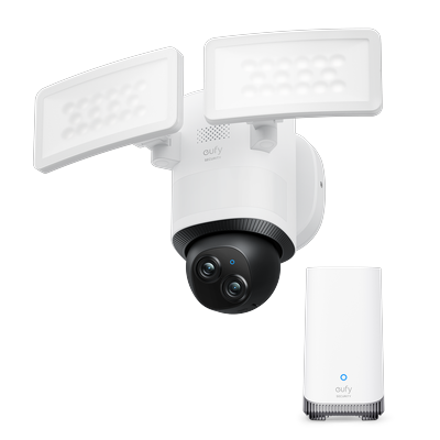 Floodlight Camera E340 + HomeBase S380 White