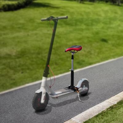 TEMU 1pc Cncest Adjustable Aluminum Alloy Scooter Seat, Electric Scooter For Skateboard, 40-60cm Height Adjustable E-scooter Accessory, Image