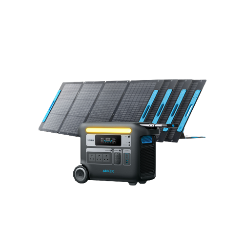 Anker SOLIX F2000 Solar Generator + 4× 200W Solar Panels