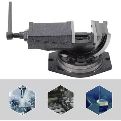 Schraubstock 100mm Maschinenschraubstock Bohrmaschinen Fräsmaschine Werkzeug Präzisions Image