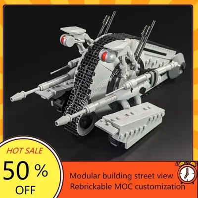 562PCS MOC Raum Schlacht NR-N99 Tank Droid ansault fahrzeug Modell Bausteine Technologie Ziegel DIY Image