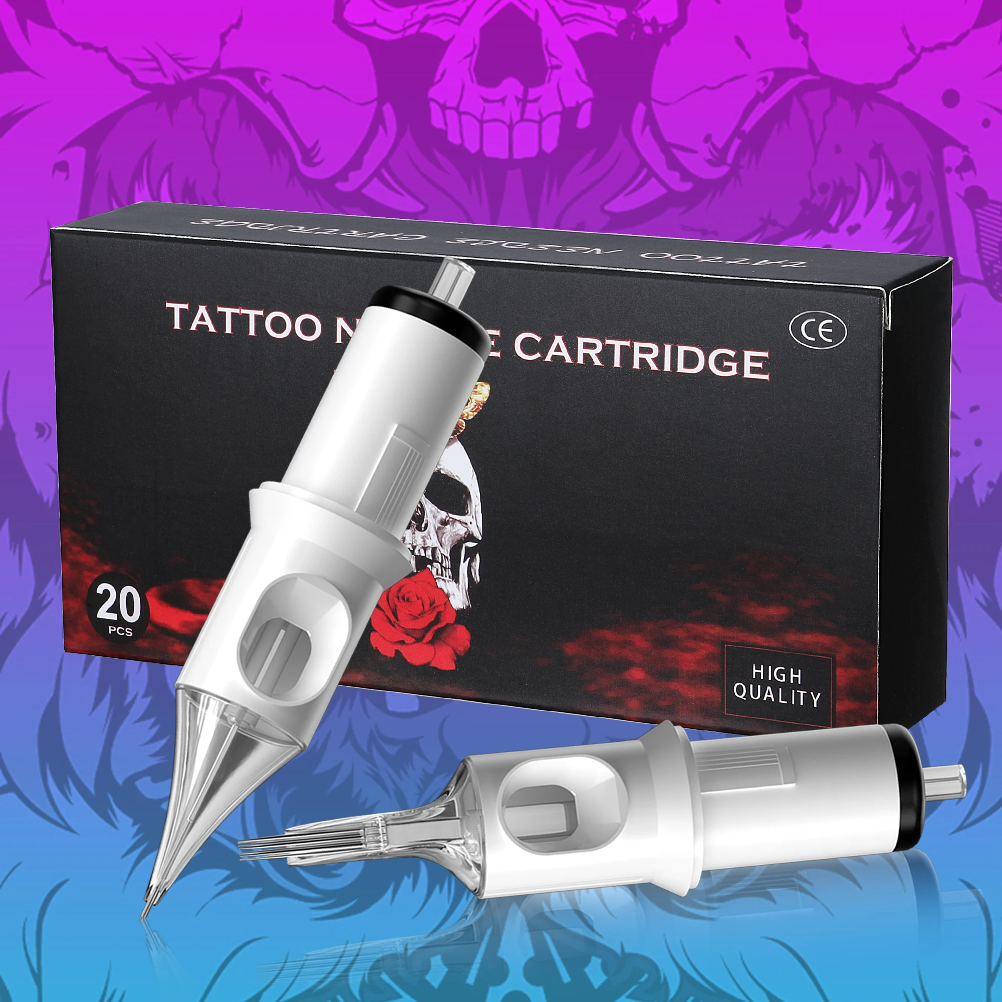 10Xia Eine Tattoo-Nadeln, integrierte Nadeln, fortschrittliche Tattoo-Nadeln, Einweg-Mikronadel, Nebelschneiden, Tattoo-Ausrüstung Image