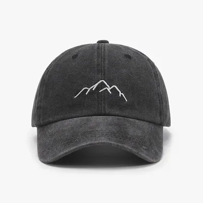 Baseball Cap for Men Women Soft Washed Cotton Mountain Range Embroidery Dad Hats Fashion Outdoor Sports Golf Caps Dropshipping