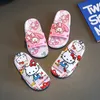 Kawaii Sanrio Hausschuhe Sommer Hello Kitty My Melody Kuromi Cinnamoroll Schuhe Badezimmer Indoor