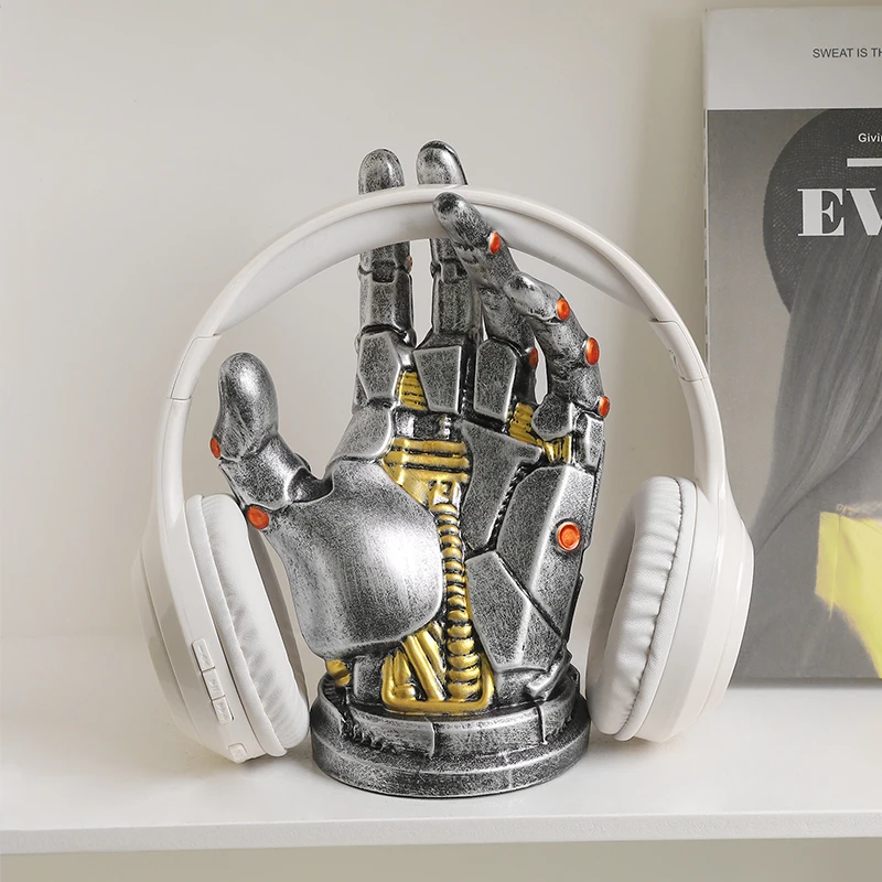 Neue Kreative Robotic Arm Game Controller Desktop Ständer Kopfhörer Ständer für Ps5/Ps4 Game Controller Stehen Hause Dekoration geschenk Image