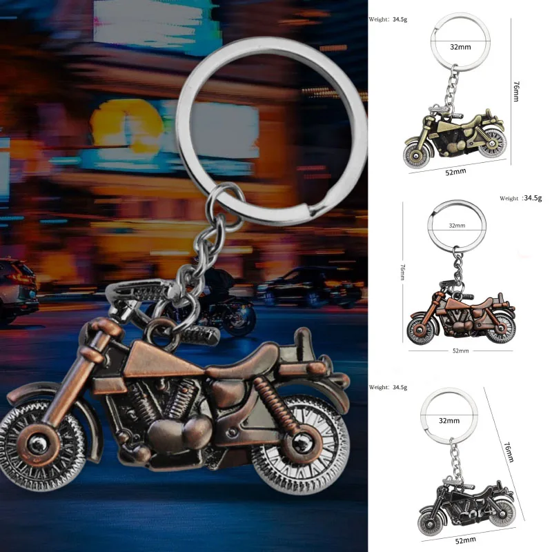Sport-Lokomotive-Schlüsselanhänger für Männer und Frauen, Vintage, 3-farbig, Motel-Anhänger, runder Schlüsselanhänger, Schultasche, Puppe, Auto, Schlüsselanhänger, Zubehör Image