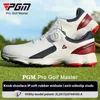 PGM Golfschuhe Herren Bequeme gepolsterte Sportschuhe Knopfspitze Herrenschuhe Wasserdichte und