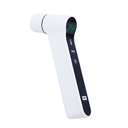 Melissa 16690071 - 2 in 1 Digitales Ohr-/Stirnthermometer, weiß Image