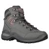 Wanderschuh LOWA "RENEGADE EVO GTX MID WS", Gr. 38, graphit, rose, Leder, sportlich, Schuhe, wasserdicht und mit Vibram-Sohle