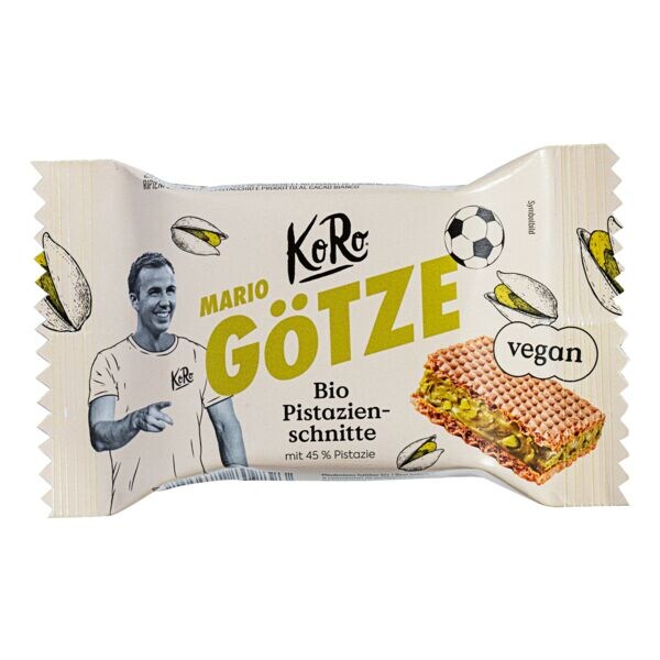 KoRo KoRo Bio Waffelschnitte »Pistazie« 22 g grün Image