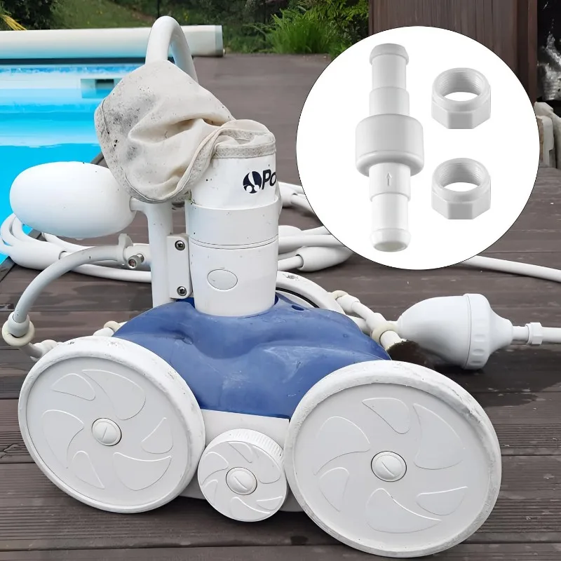 Tuyau de nettoyage de piscine D20, adapté à Polaris 280 380 180 écrou D15, accessoires de piscine, pièces de rechange pour roulements à billes de tuyau PR, 1 pièce