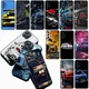 Supercar Cartoon Super Fanali Posteriori per Auto Coque per OPPO A80 A40 A60 A74 A95 A94 A15 A16 A17 A38 A57 A58 A78 A79 A54 5G Cassa Del Telefono