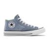 Sneaker CONVERSE "CHUCK TAYLOR ALL STAR MALDEN STREET CANVAS & SUEDE", Gr. 48, wet stone, weiß, schwarz, Textil, Leder, sportlich, Schuhe