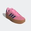 Sneaker ADIDAS SPORTSWEAR, Gr. 41, bliss pink, dunkelblau, gold metallic, Leder, Synthetik, sportlich, Schuhe, Design auf den Spuren des adidas Gazelle Bold