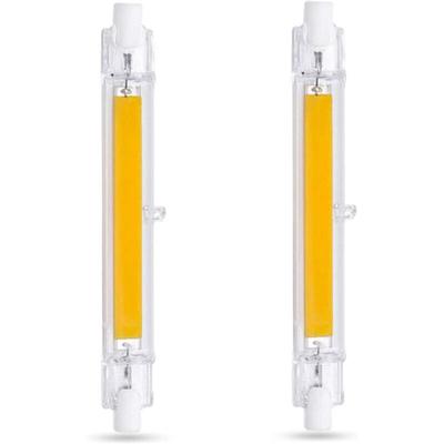 ZVD - R7S 118 mm 20 w LED-Lampe – Kaltweiß 6000 k, 2000 lm – 2er-Pack, nicht dimmbar Image