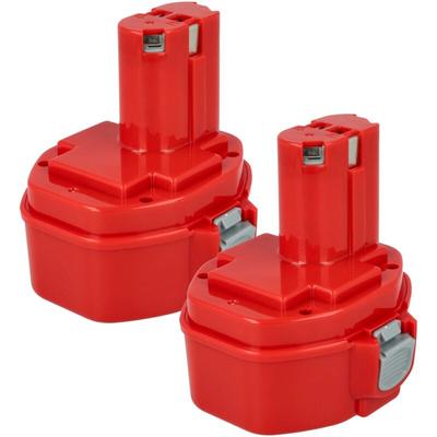 Vhbw - 2x Akku Ersatz für Makita 1434, 192600-1, 1435, 1422, 1422 192600-1, 1433, 1435F, 1420 für Image