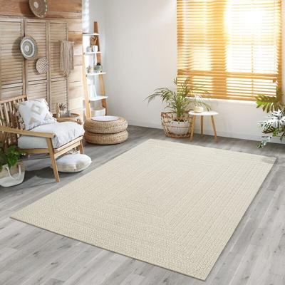 The Carpet - Kansas In- und Outdoor Teppich im natürlichen Jute-Look, wetterfest, geeignet für Image