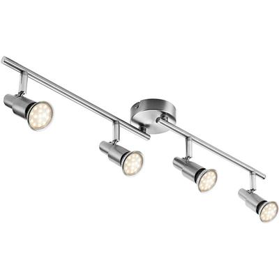 Impts - led Deckenleuchte Deckenlampe Dreh- und schwenkbar 3W GU10 IP20 Metall Warmweiß, für Küche Image