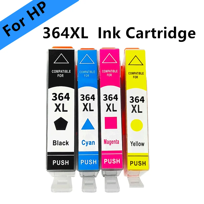 Für HP 364XL HP 364 XL 364XL Kompatible Tintenpatrone für HP Photosmart 5510 5515 6510 B010a B109a B209a Deskjet 3070A Drucker Image