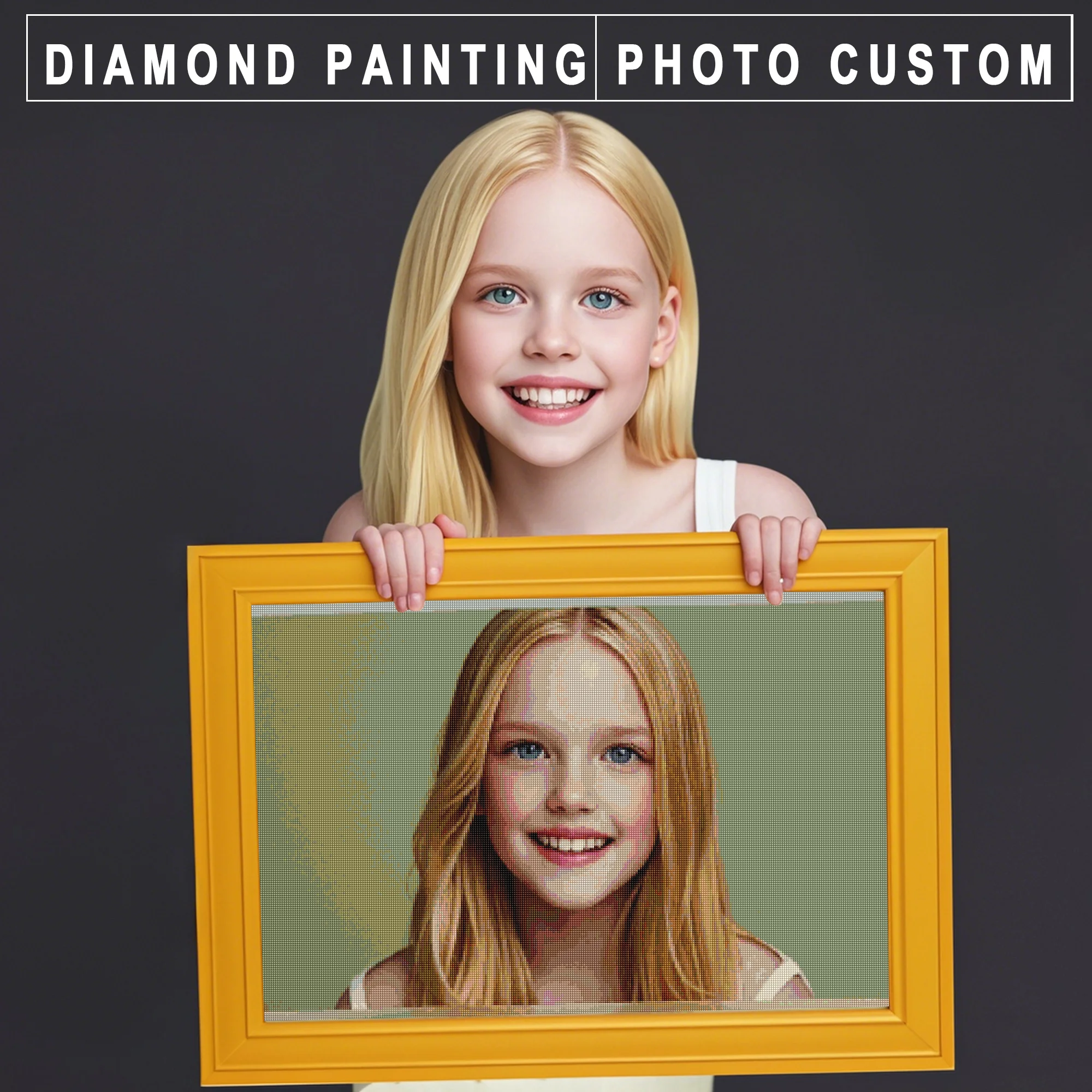 AZQSD Foto Benutzerdefinierte Diamant Malerei Kreuzstich Diamant Stickerei Private Angepasst Bilder Handgemachte Wohnkultur Image