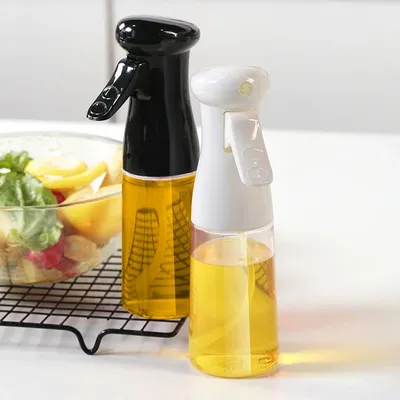 200ml Oil Spray Bottle Kitchen Oil Bottle Cooking Baking Accessories Vinegar Mist Sprayer Barbecue Spray Bottle Cooking BBQ Tool
