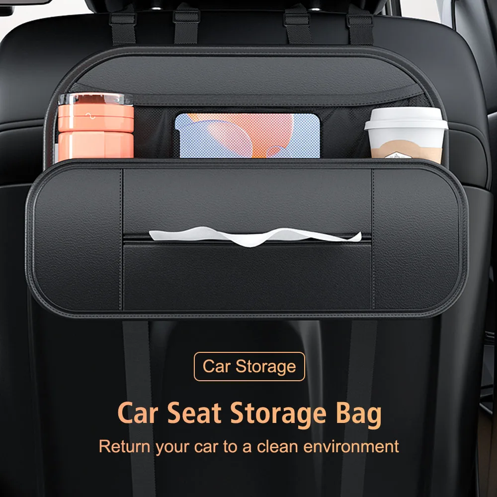 Für Auto Lkw SUV Van Hinten Sitz Innen Produkte Wasserdichte Backbox Lagerung Box Auto Sitz Zurück Tasche Auto Sitz Zurück Lagerung Tasche Image