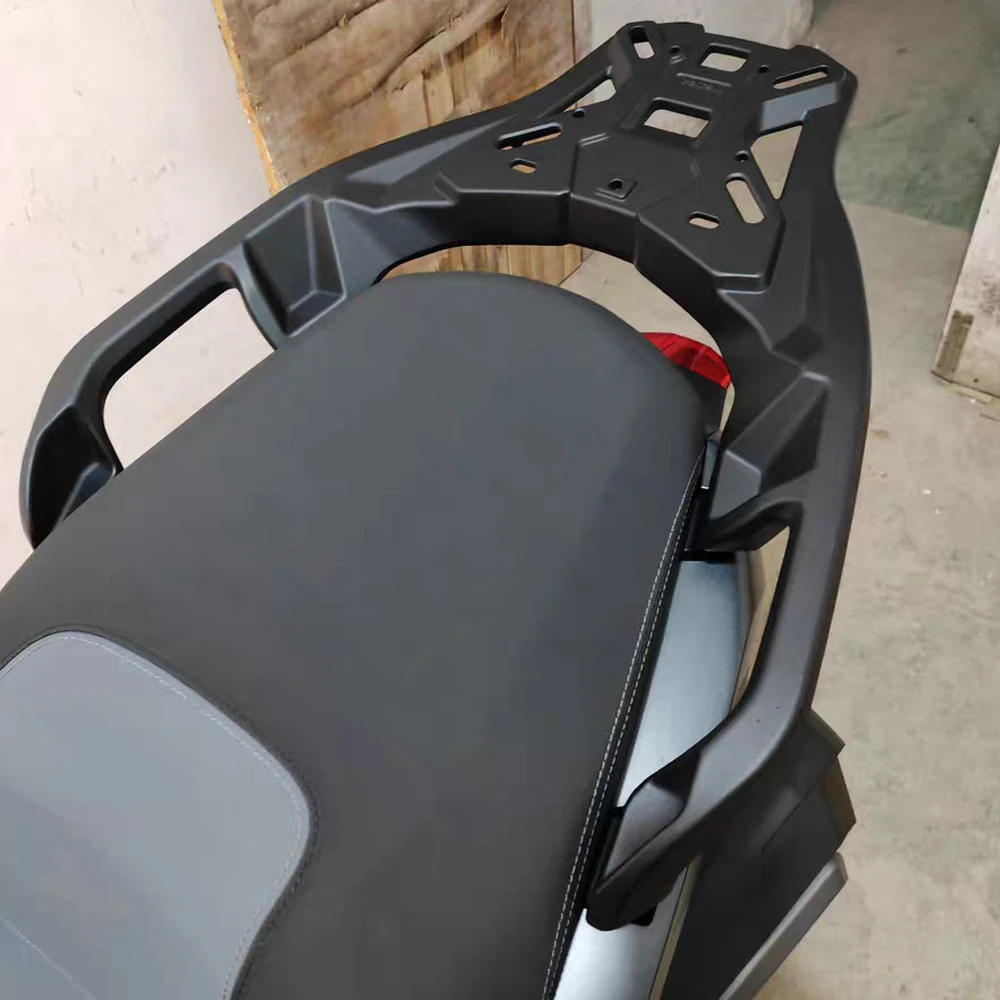 Für Voge SR4 MAX350 Gepäckträger Für BMW C400 GT C400X Zubehör Moto Hinten Träger Lagerung Box Unterstützung Top fall Regal Halter Image