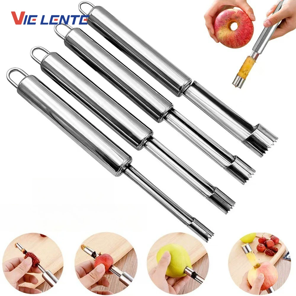 Obst Core Remover Cutter Küche Gadgets Edelstahl Hause Gemüse Werkzeug Äpfel Rote Datteln Corers Obst Kern Entfernen Werkzeug