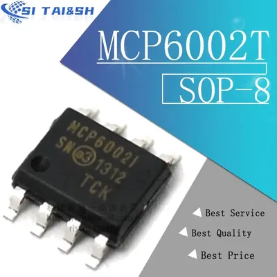 10pcs MCP6002-I/sn MCP601-I/sn MCP6022-I/sn MCP602-I/sn mcp6002 mcp601 mcp602 mcp6022 sop-8 l kann Image
